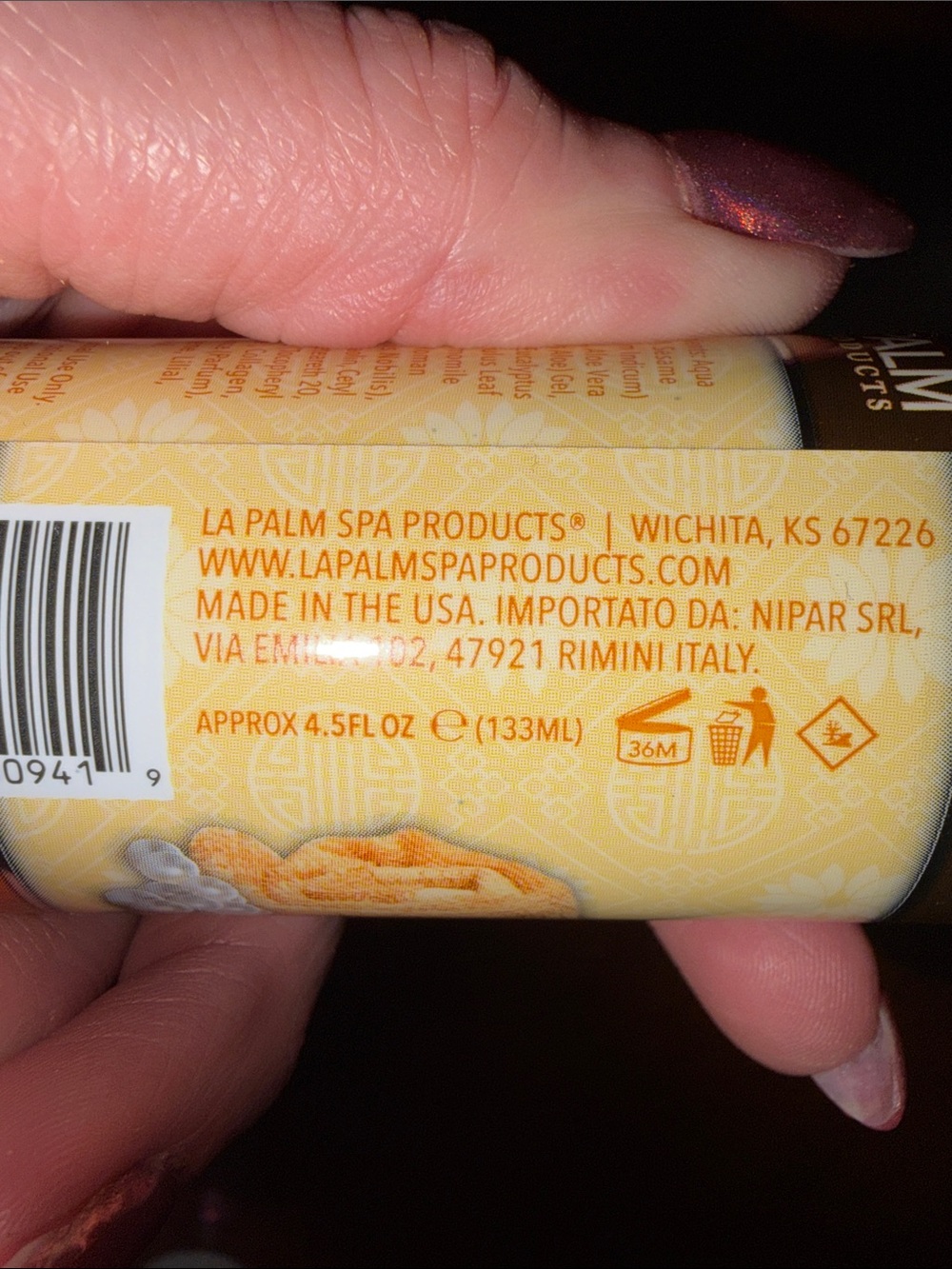 Collagen Massage Lotion - White (Soothing Honey Pearl) - Picture 8 of 8